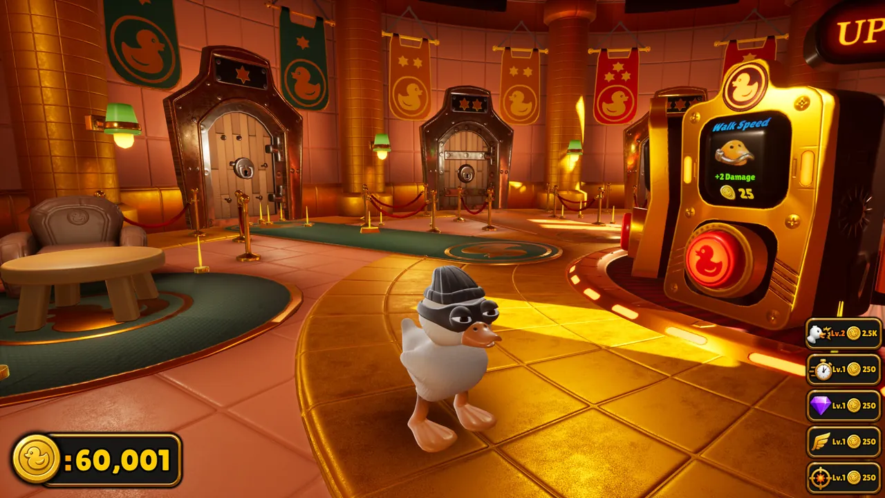 Safe Quacker — cena da história