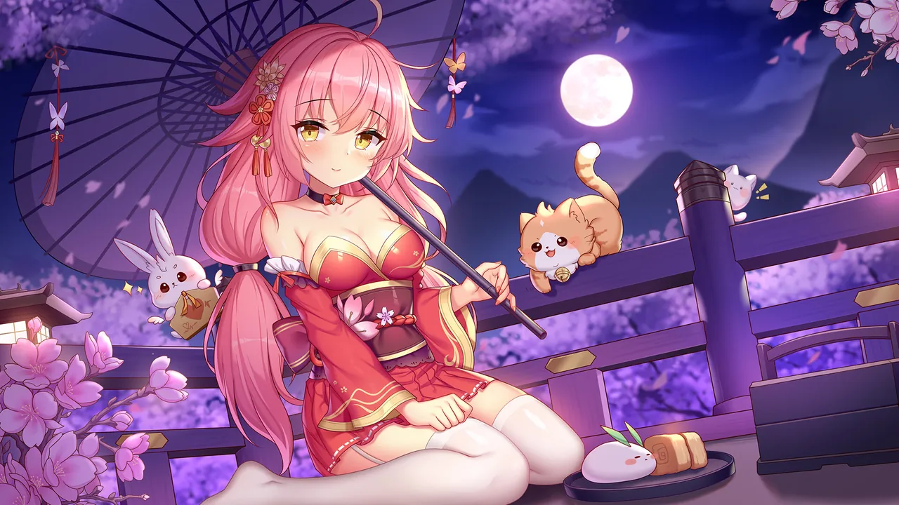 Sakura Hime 6 — vista do cenário