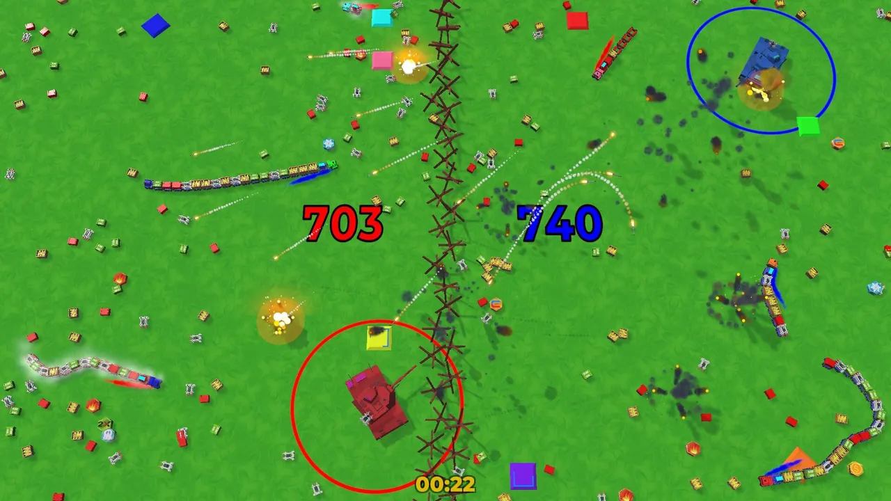 SharedScreen Wagons 2 — gameplay