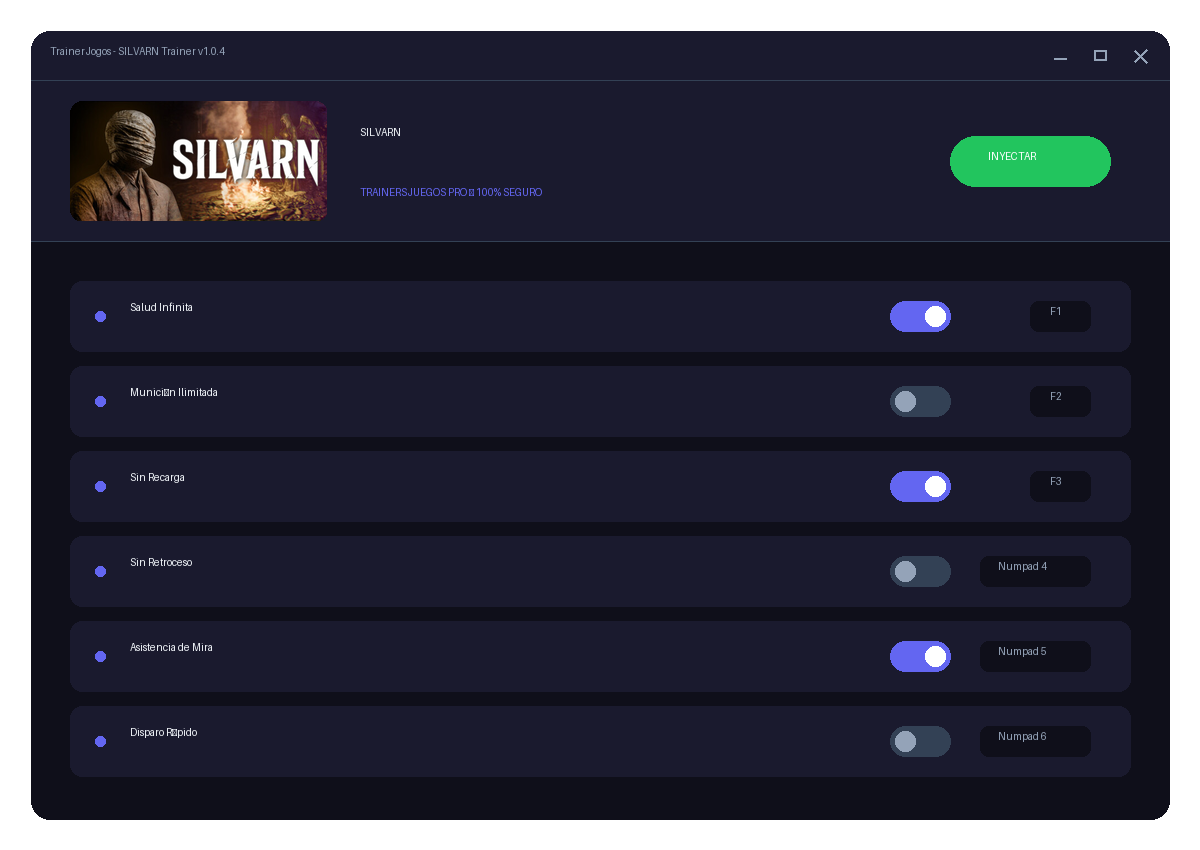 SILVARN — exploração
