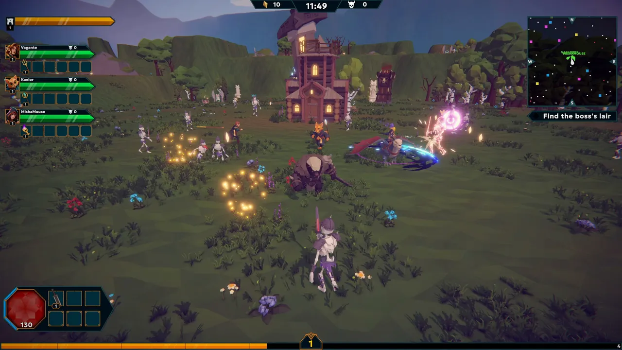 Sineus Arena Survivors — exploração