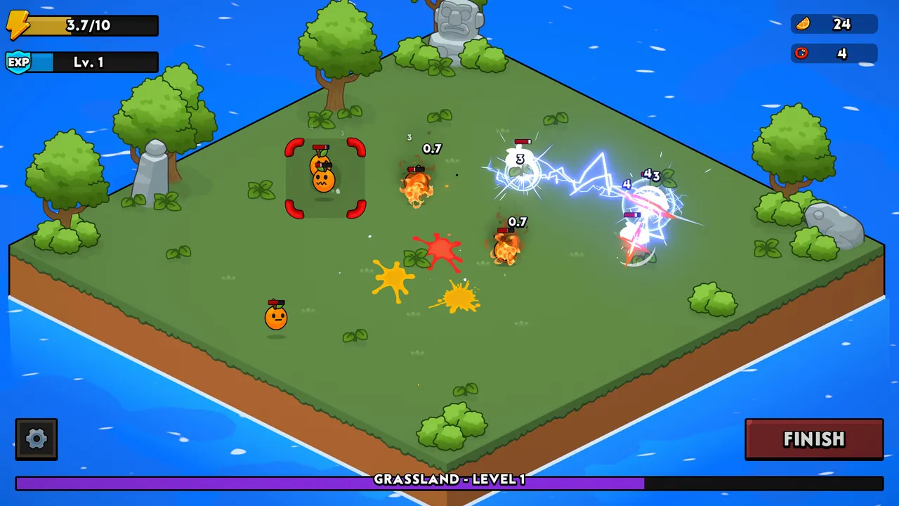 Slice the Crops! — gameplay
