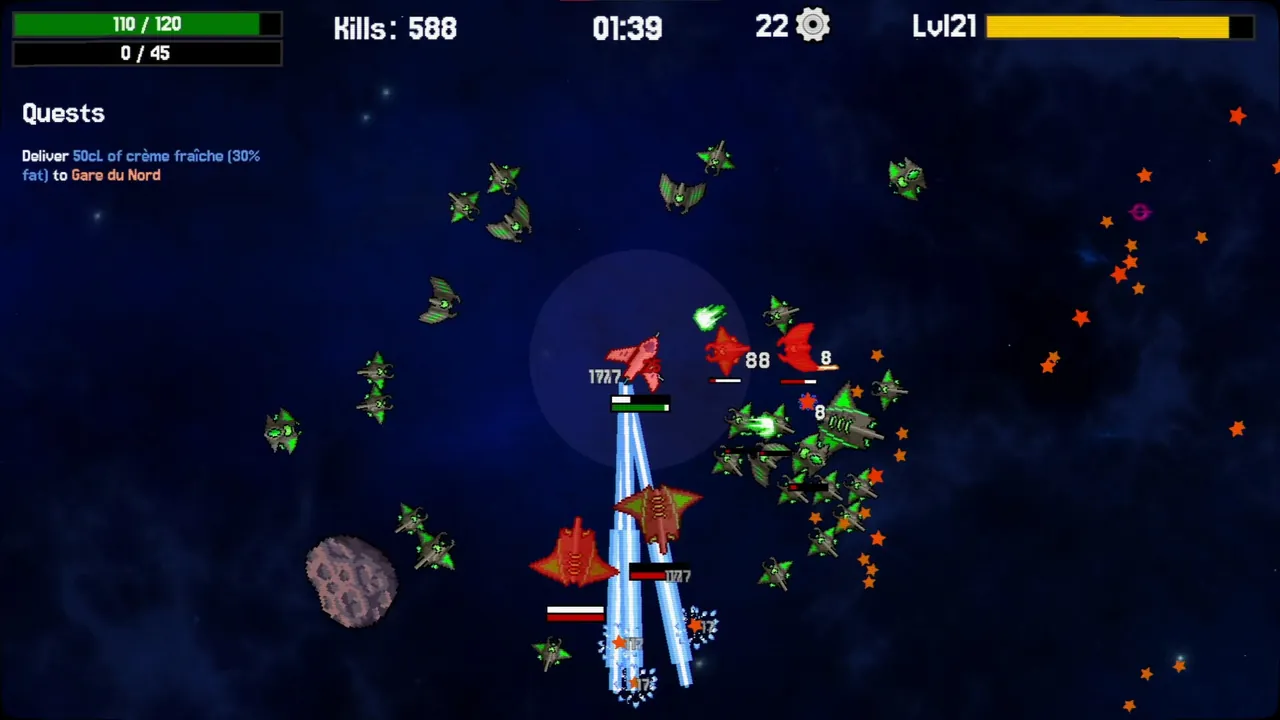 Space Pew Pew — exploração