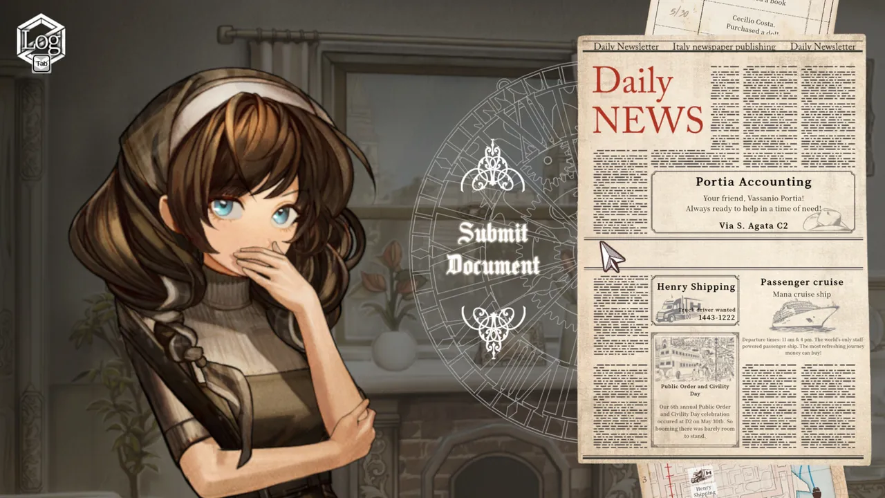 Staffer Retro : A Supernatural Mystery Quest — exploração
