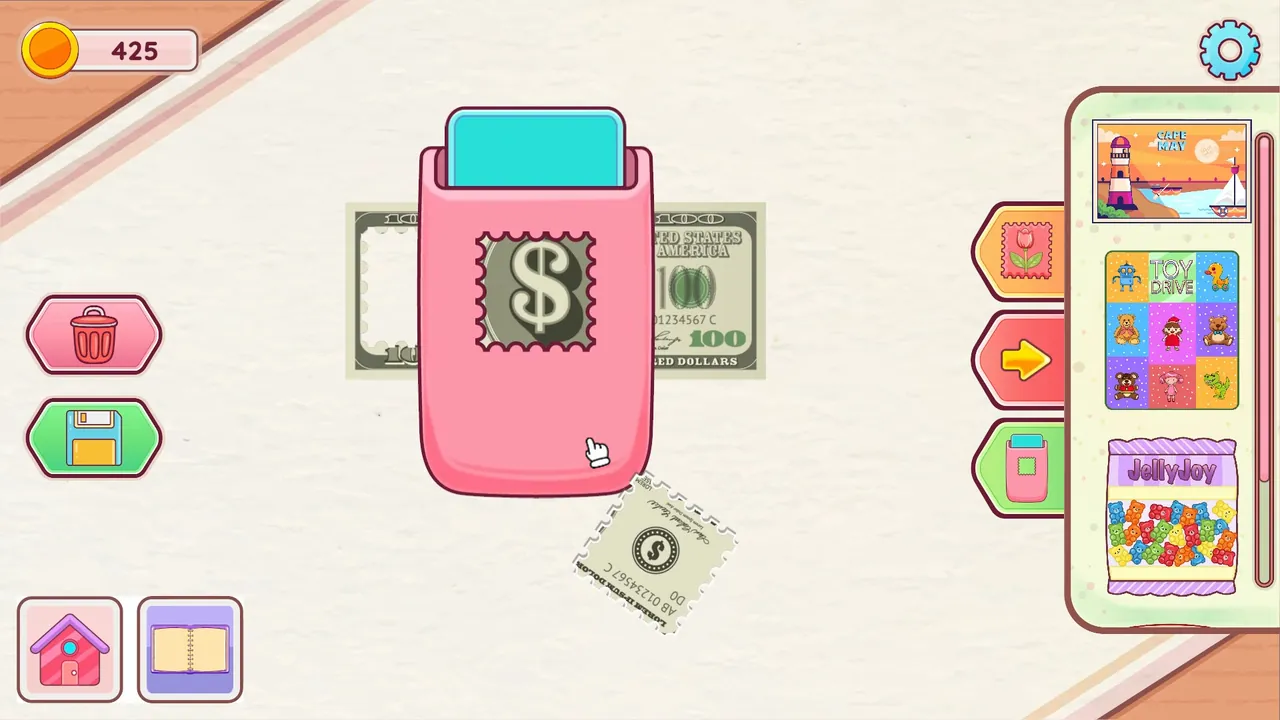 Stamp Collector — gameplay