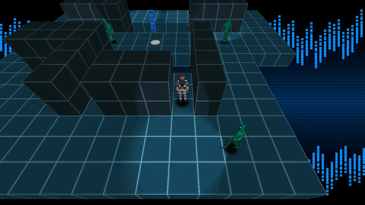 Stealth Operative Syn: Virtual Training — cena da história