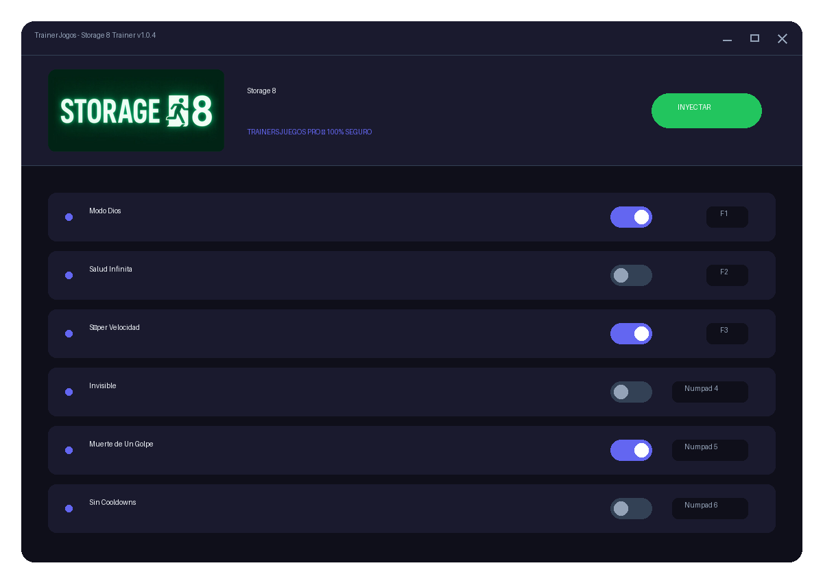 Storage 8 — exploração