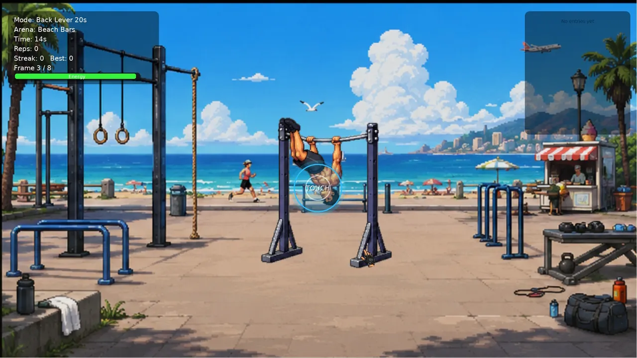 Street Workout Challenge — exploração
