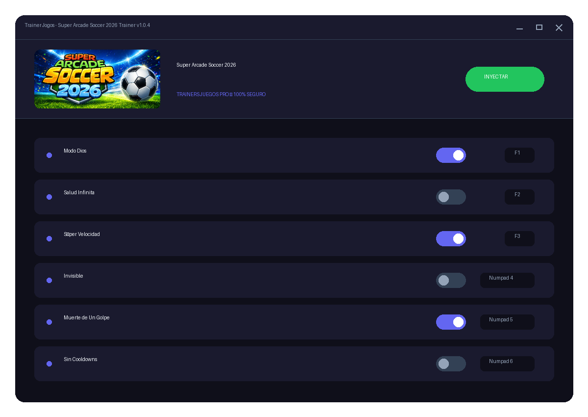 Super Arcade Soccer 2026 — cena da história