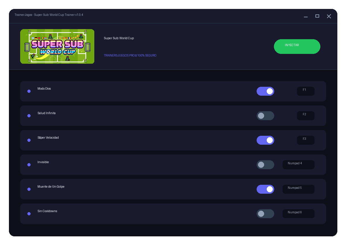 Super Sub: World Cup — exploração