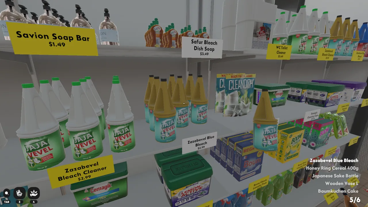 Supermarket Chaos — exploração