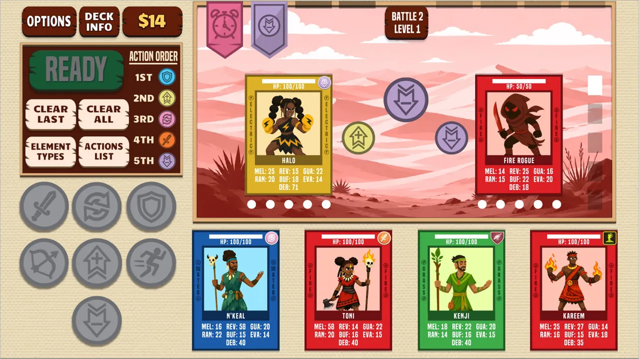 Taktari — gameplay