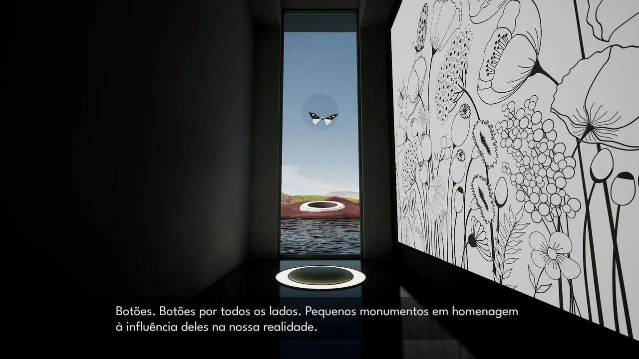 The Button Effect — vista do cenário