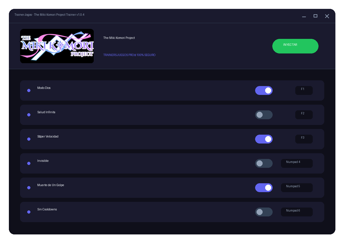 The Miki Komori Project — combate no jogo