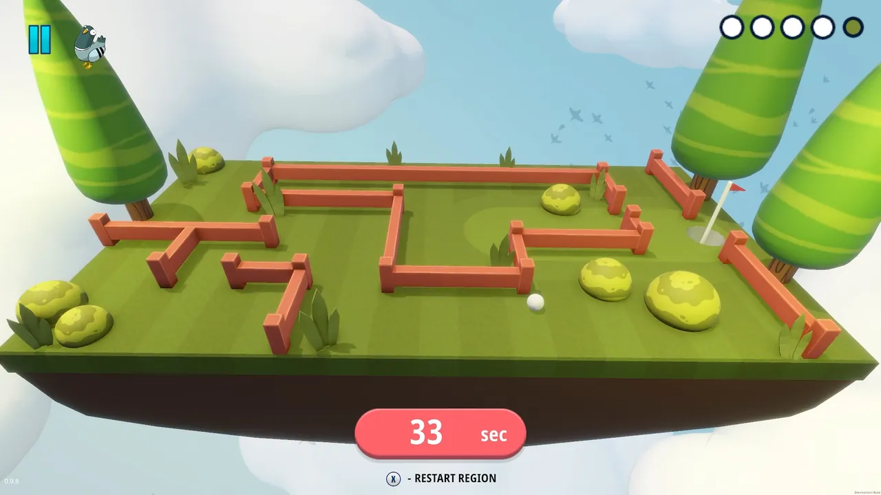 Tilt It! Golf — gameplay