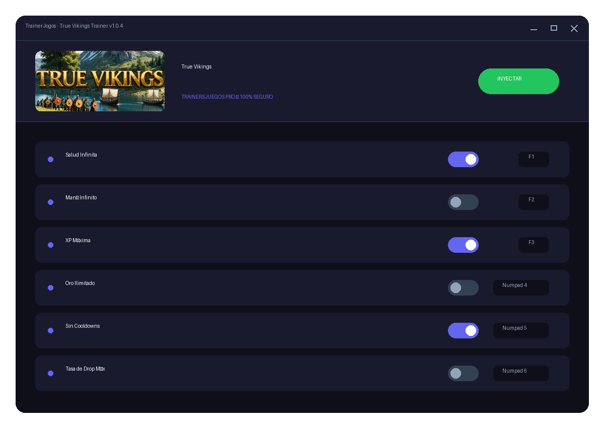 True Vikings — vista do cenário