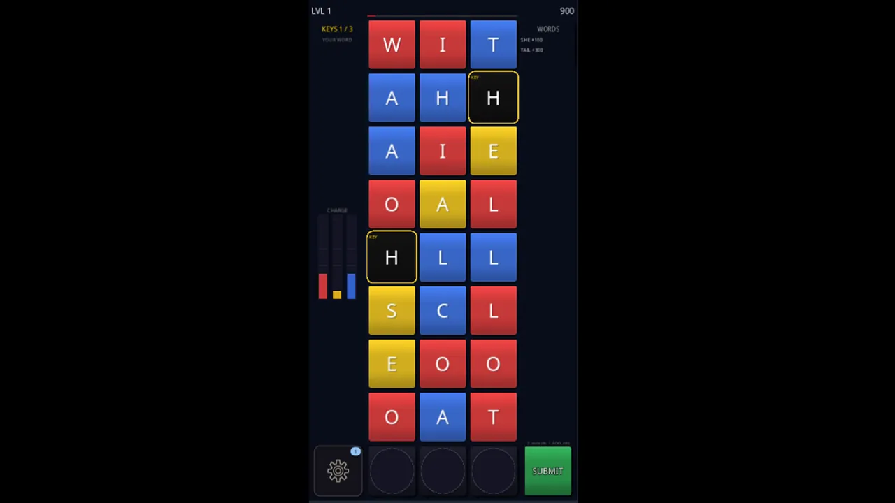 Tumble Type — gameplay