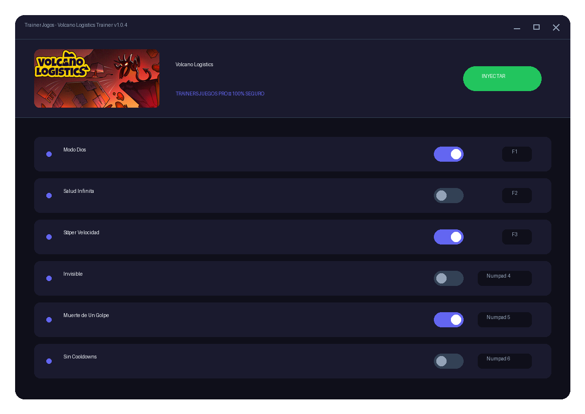Volcano Logistics — combate no jogo