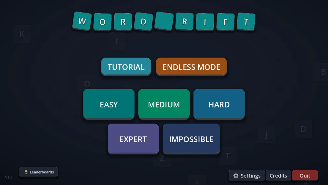 Word Rift — combate no jogo