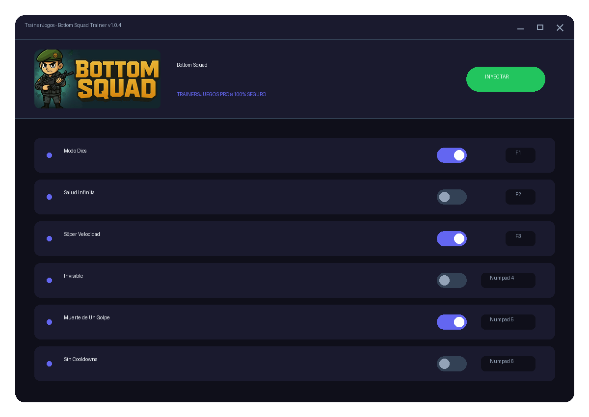 Bottom Squad — vista do cenário