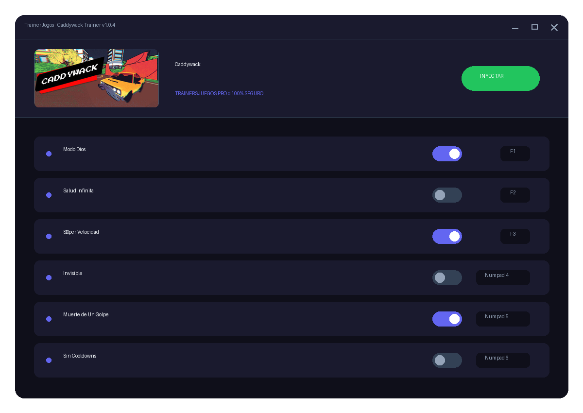 Caddywack — combate no jogo