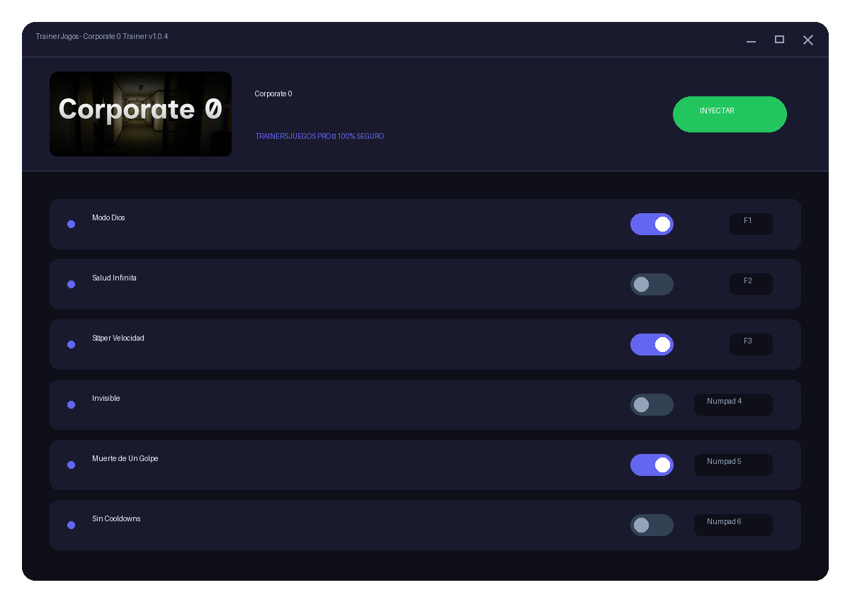 Corporate 0 — exploração