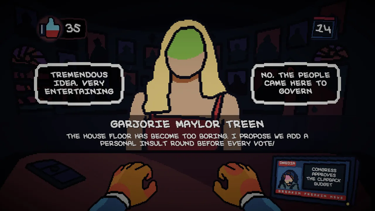 DRUMP SIMULATOR — exploração