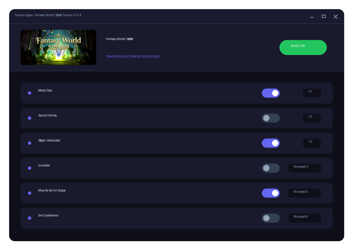 Fantasy World / 幻想世界 — exploração