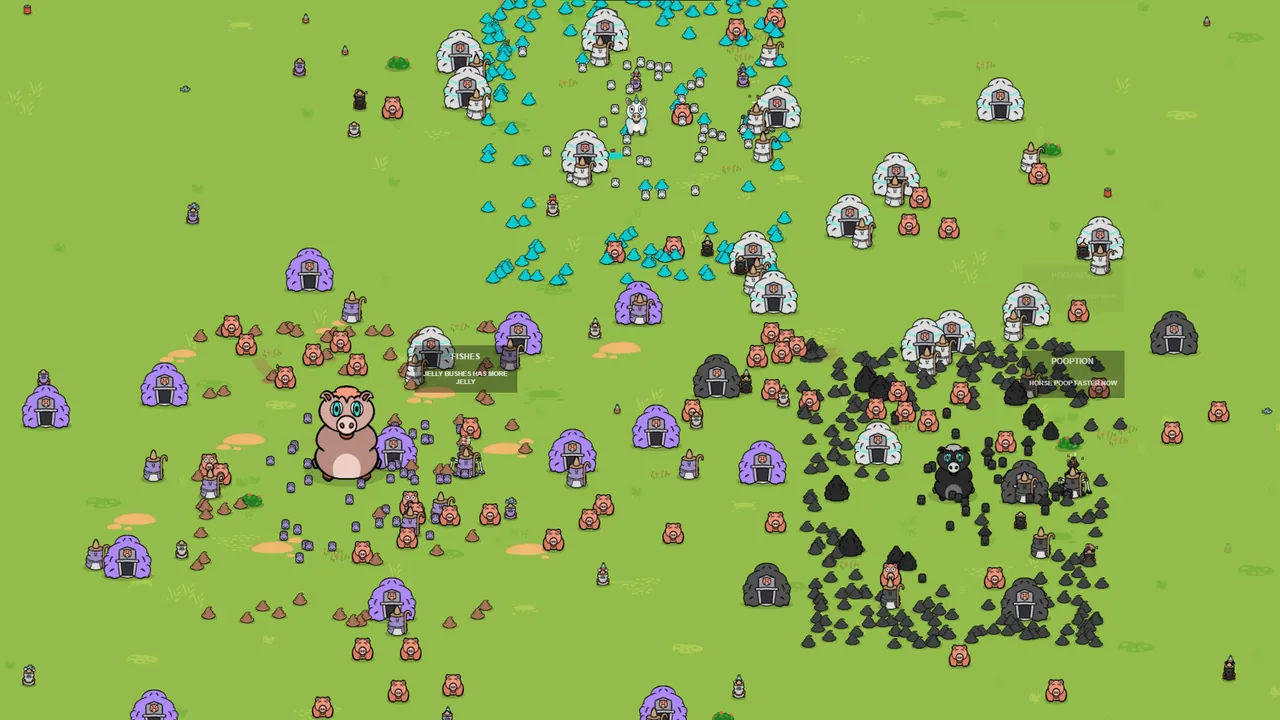 Giant Horse Feeding — combate no jogo