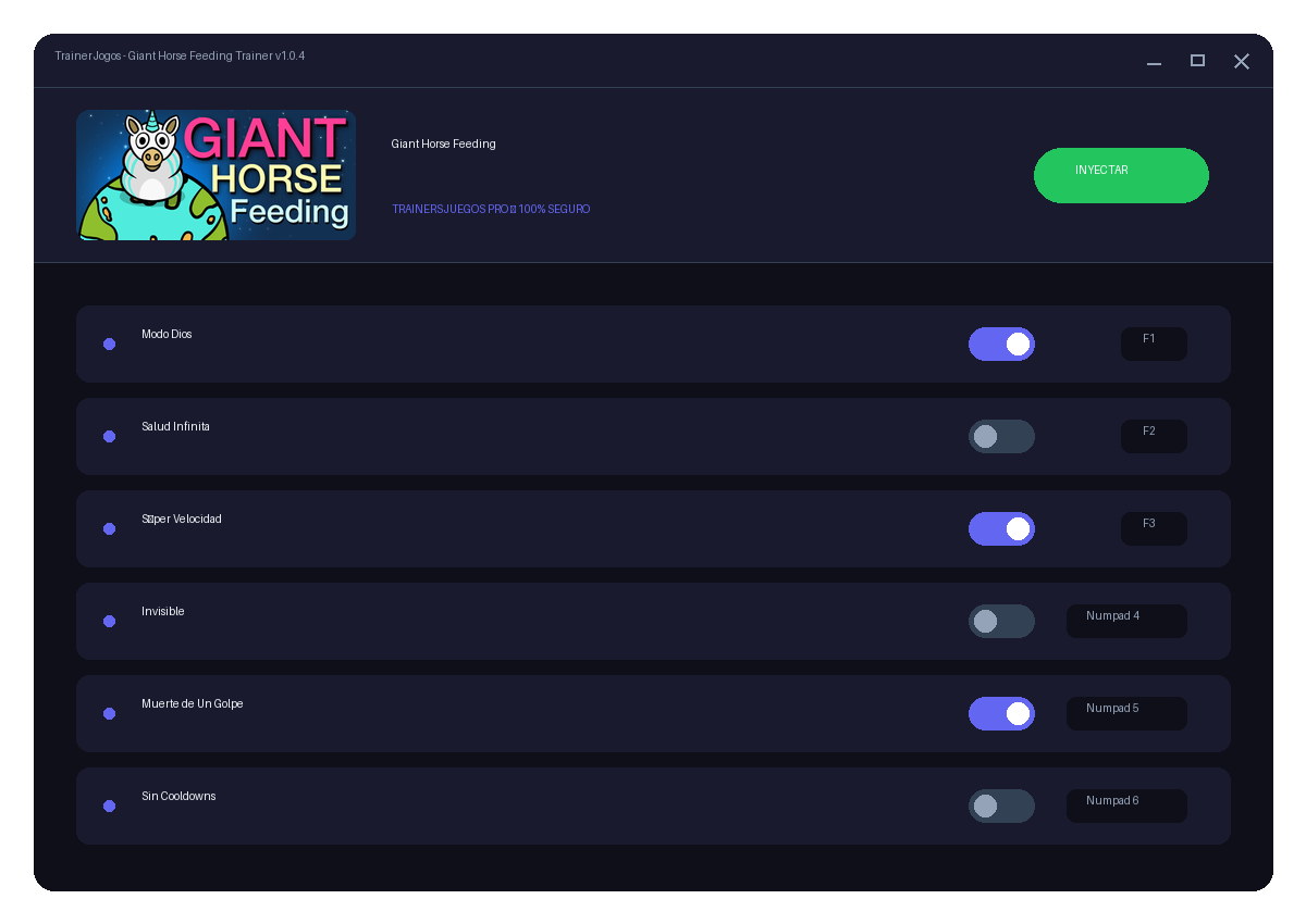 Giant Horse Feeding — combate no jogo