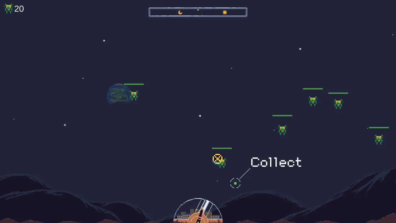IDLE: Intergalactic Defense League Exterminators — combate no jogo