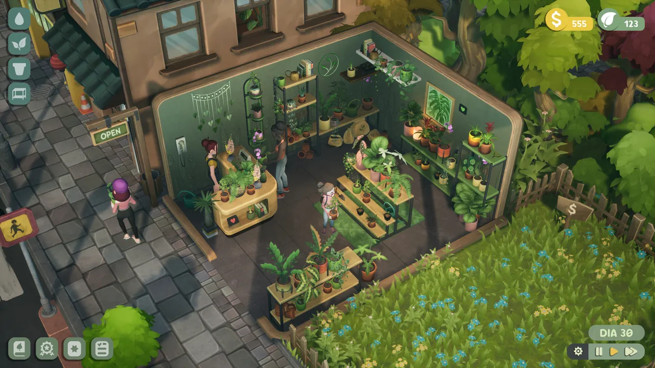Leafy Corner — gameplay