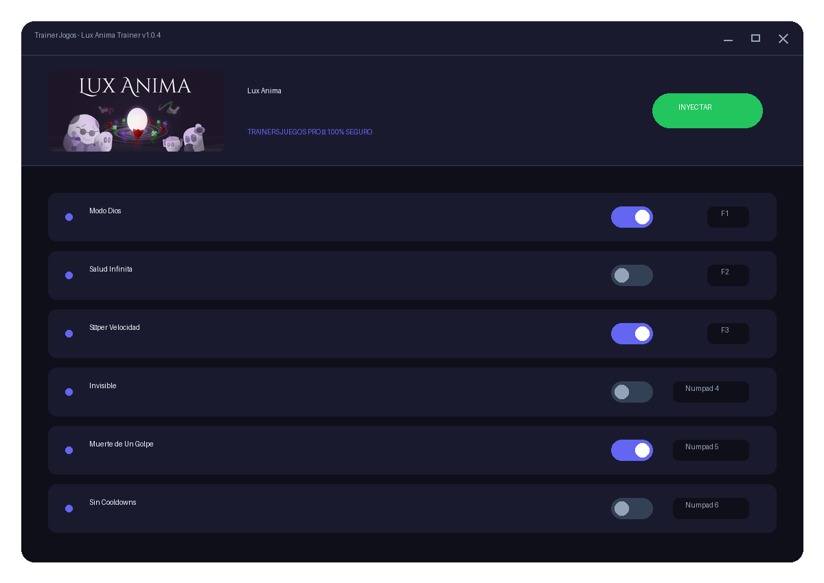 Lux Anima — exploração