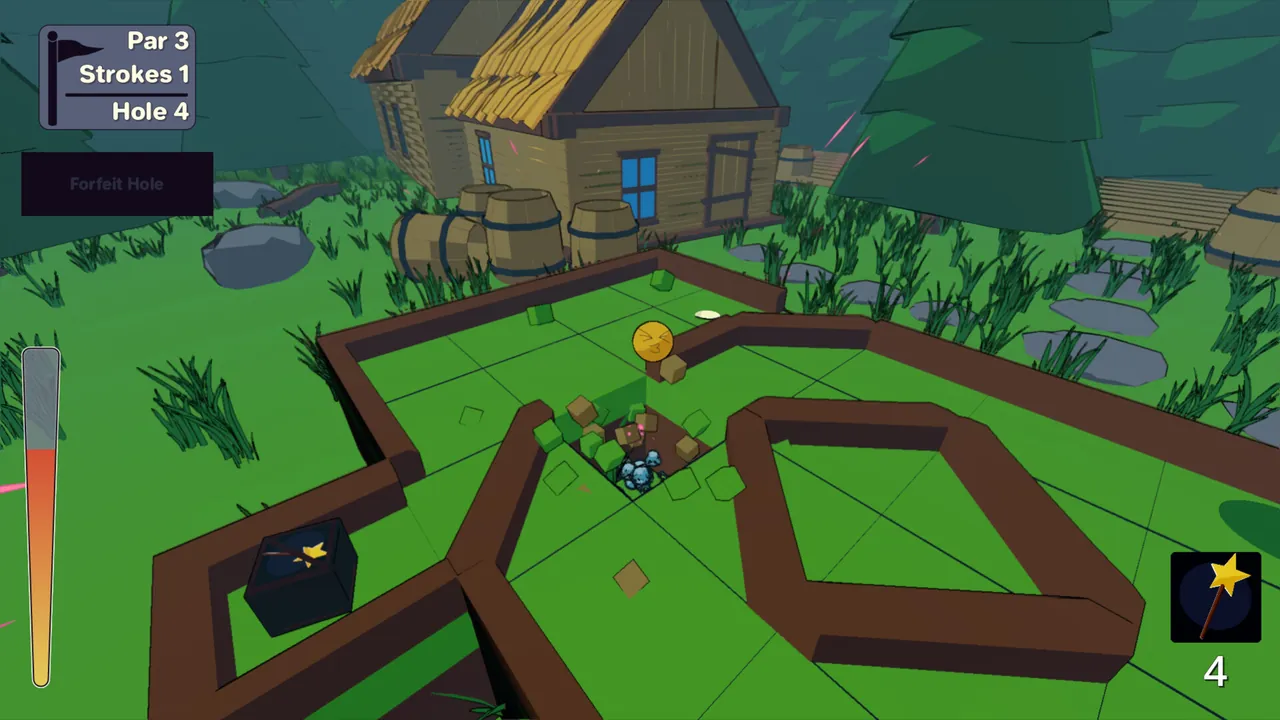 Miney Golf — exploração