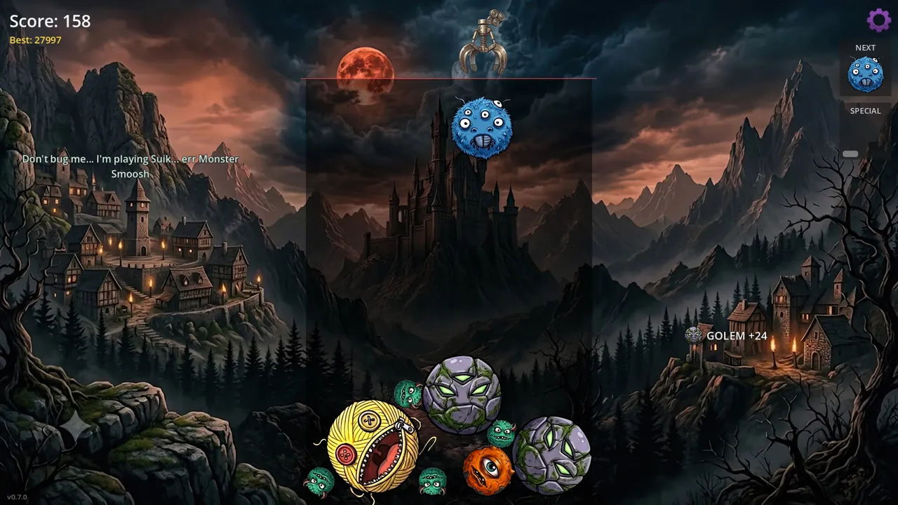 Monster Smoosh — gameplay