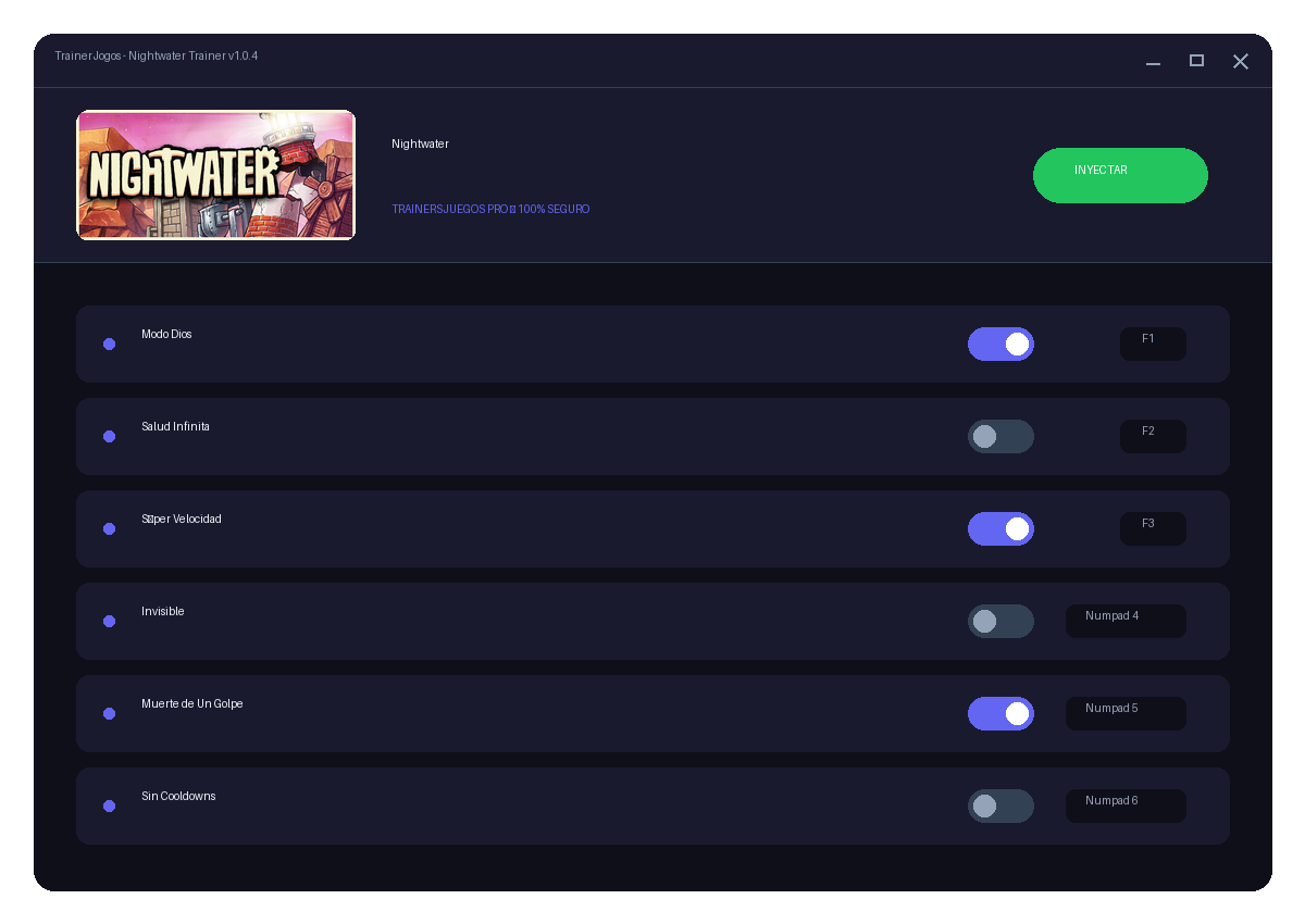 Nightwater — cena da história