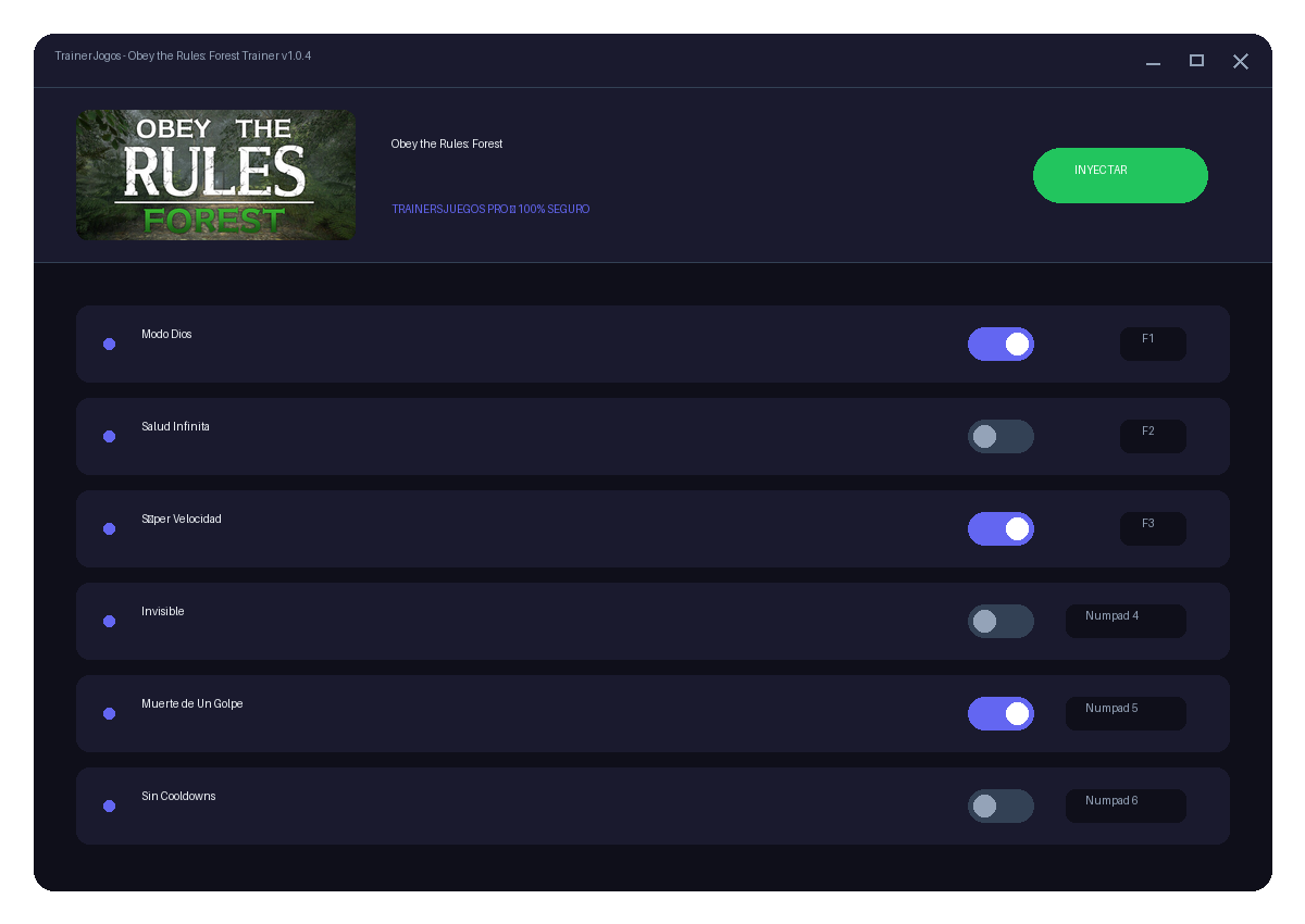 Obey the Rules: Forest — combate no jogo