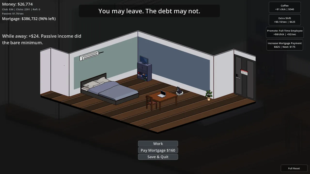 Pay Off The Mortgage — exploração