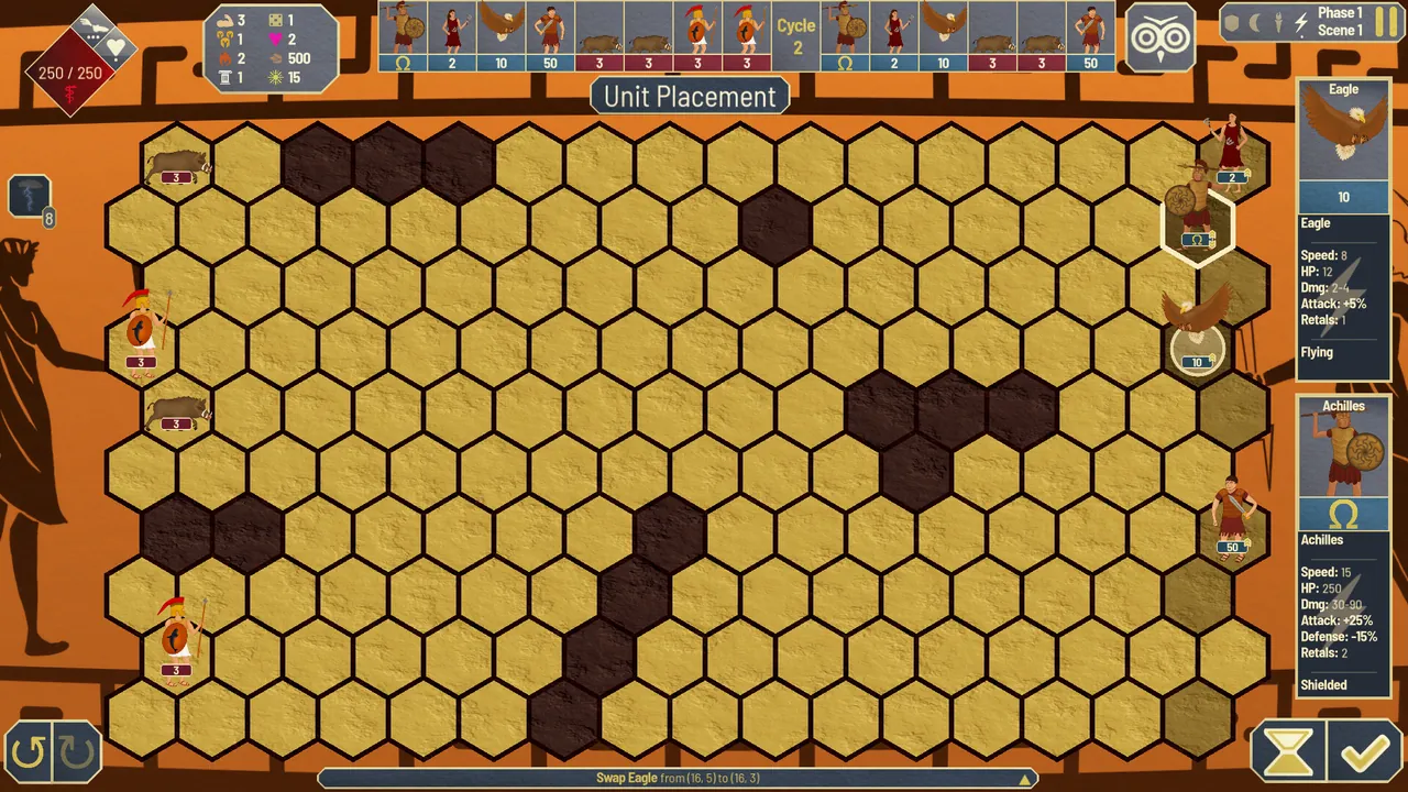 Polytropos: A Tactical Odyssey — vista do cenário