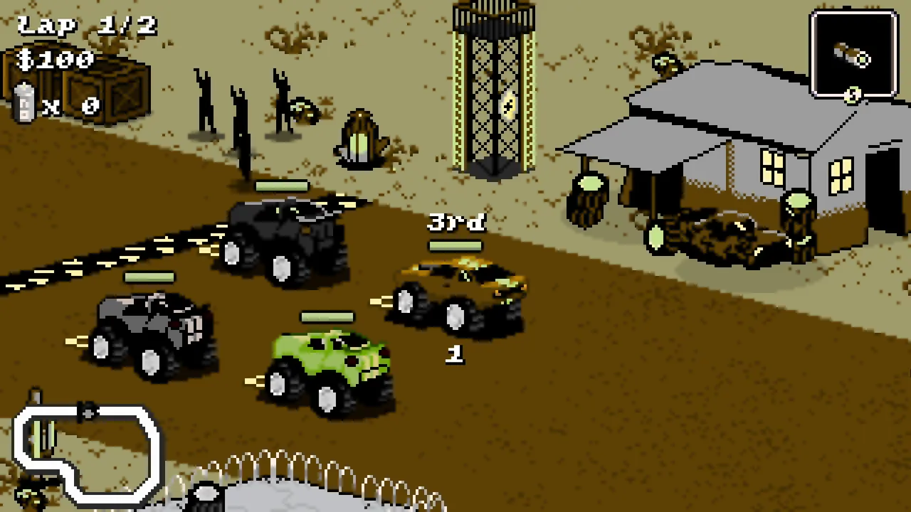 Road Defense Racing — gameplay
