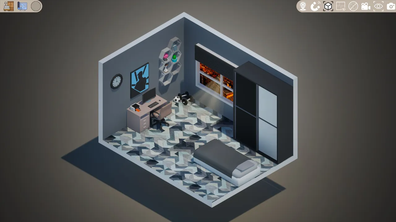 Room Craft — vista do cenário