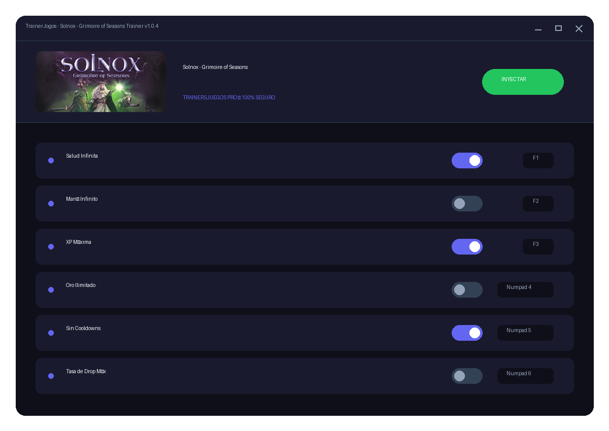 Solnox - Grimoire of Seasons — combate no jogo