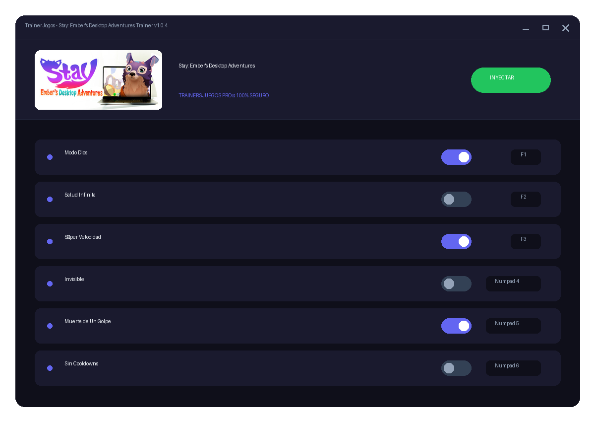 Stay: Ember's Desktop Adventures — exploração