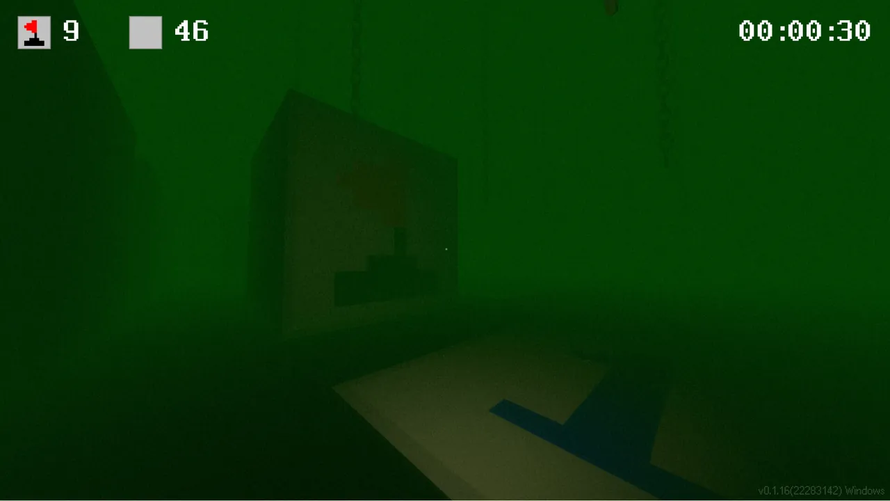 The Mine Room — vista do cenário