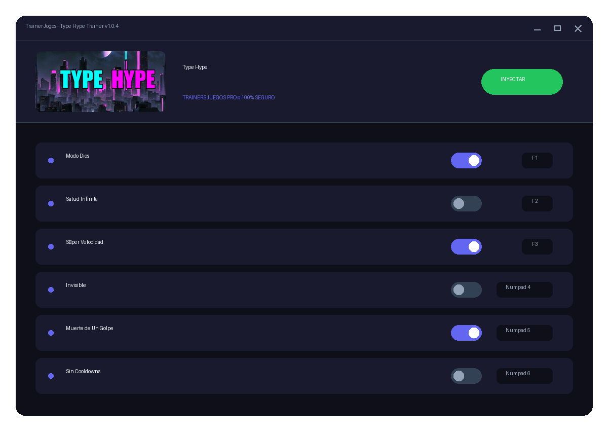 Type Hype — cena da história