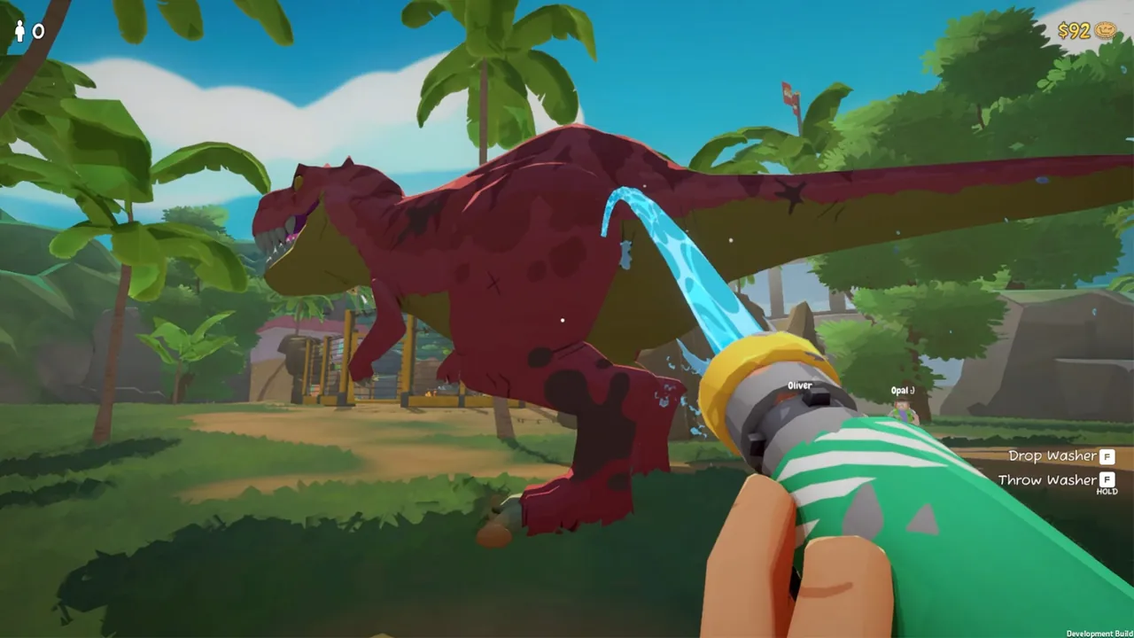 Very Safe Dino Park 🦖 — cena da história