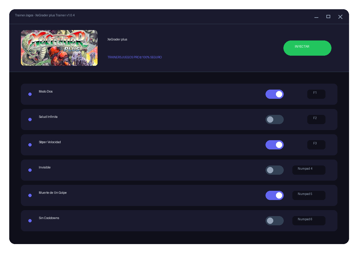 XeGrader plus — exploração